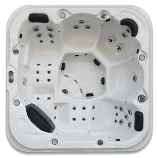 4200 Series 32A (Twin Pump) hot tub by H2O